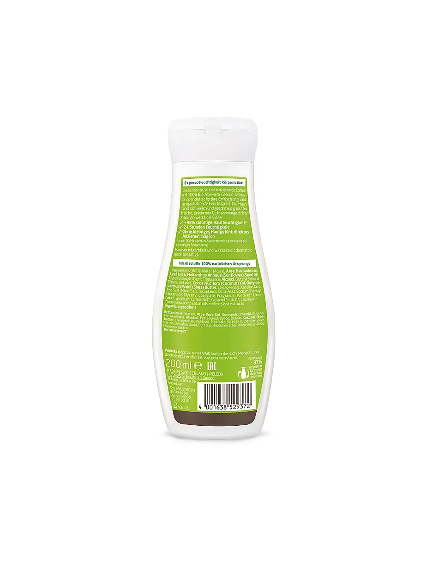 WELEDA | Express-Feuchtigkeit Körperlotion Citrus 200ml | 